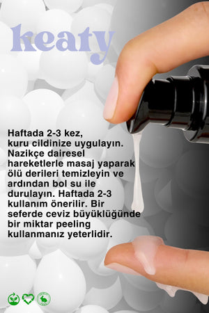Cilt Beyazlatıcı Set | Peeling 100ml + Beyazlatıcı Krem 50ml