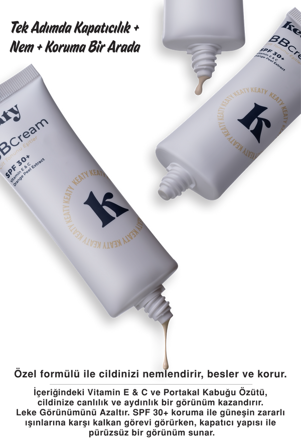 BB Krem SPF 30+ Light | Yüksek Kapatıcılık, Leke Karşıtı ve Aydınlık Etki | 50ml