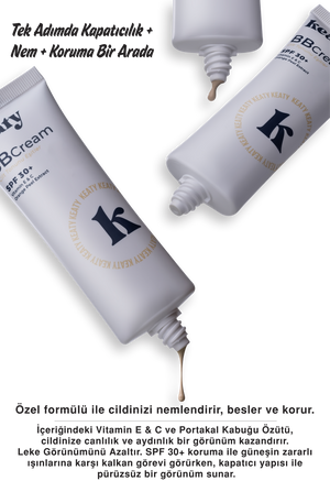 BB Krem SPF 30+ Medium | Yüksek Kapatıcılık, Leke Karşıtı ve Aydınlık Etki | 50ml