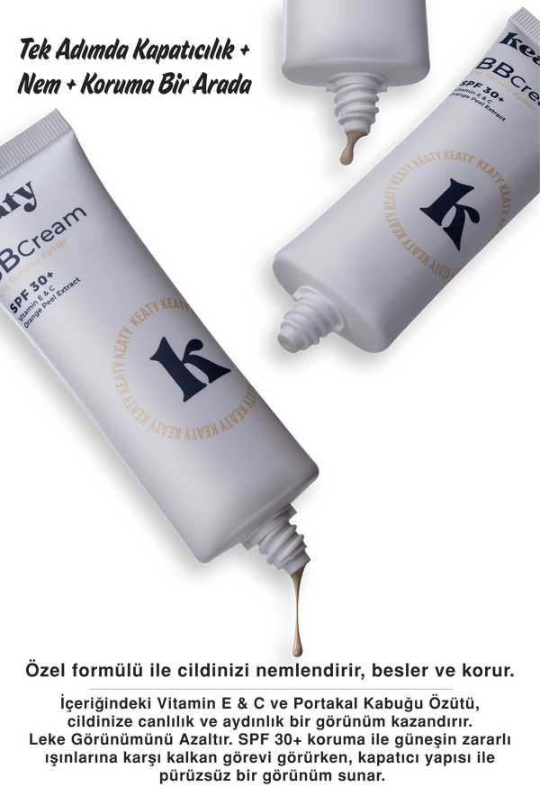 BB Krem SPF 30+ Medium | Yüksek Kapatıcılık, Leke Karşıtı ve Aydınlık Etki | 50ml