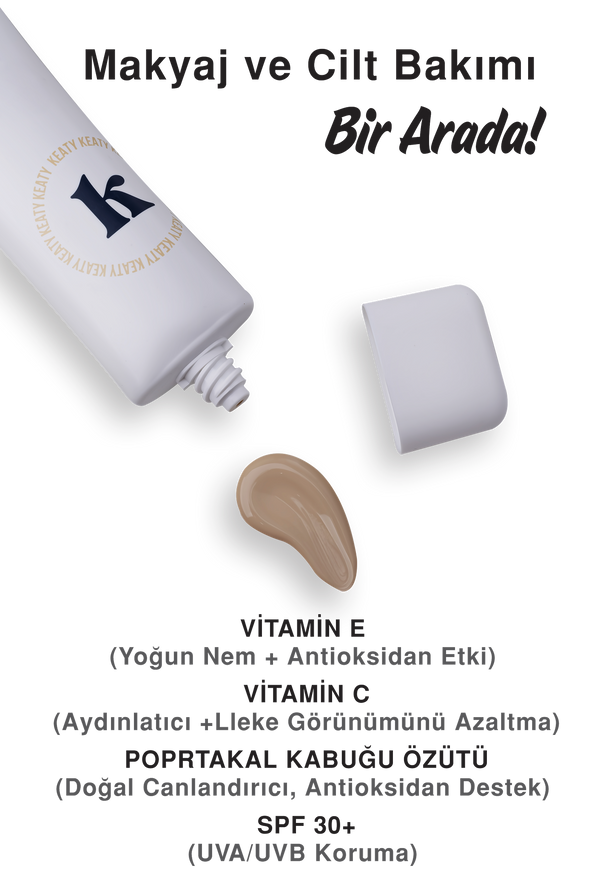 BB Krem SPF 30+ Medium | Yüksek Kapatıcılık, Leke Karşıtı ve Aydınlık Etki | 50ml