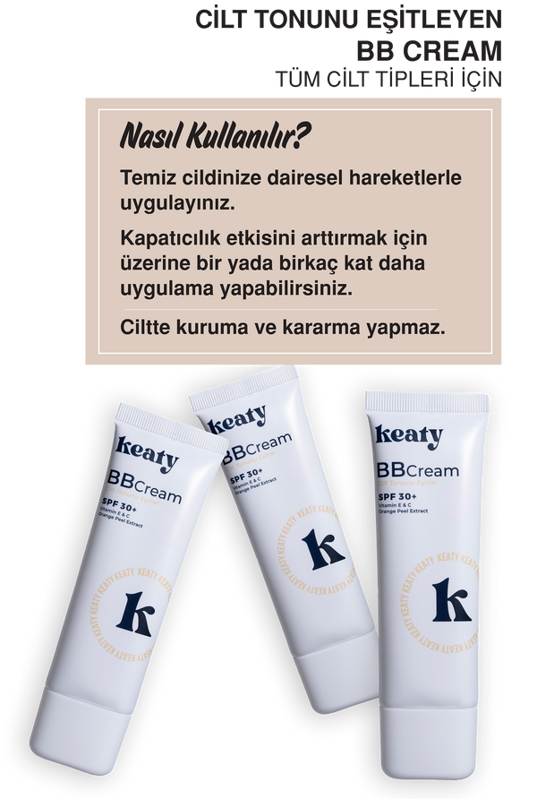 BB Krem SPF 30+ Light | Yüksek Kapatıcılık, Leke Karşıtı ve Aydınlık Etki | 50ml