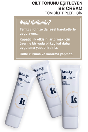 BB Krem SPF 30+ Medium | Yüksek Kapatıcılık, Leke Karşıtı ve Aydınlık Etki | 50ml