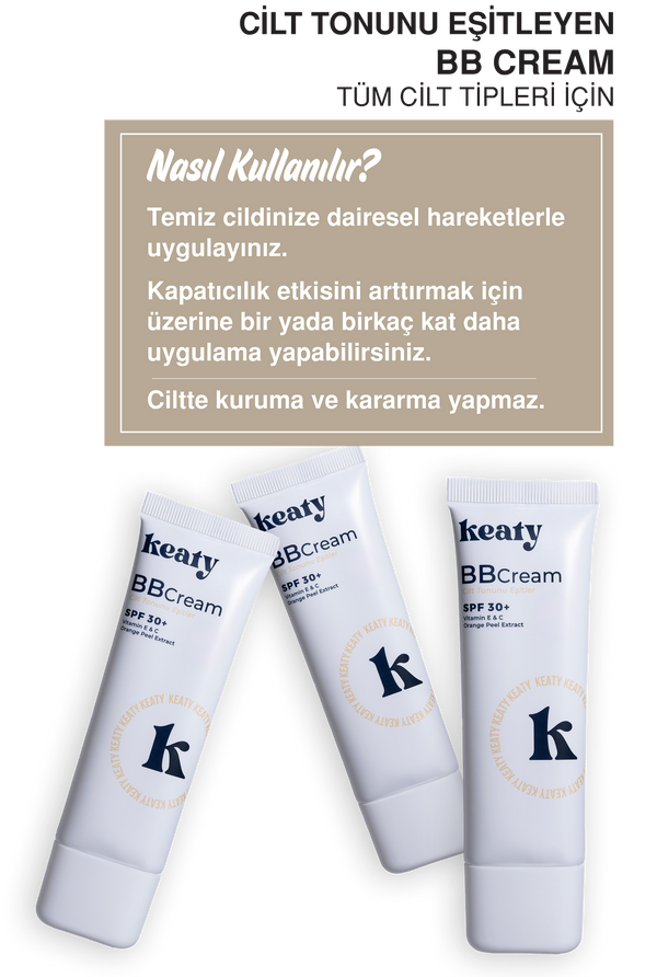 BB Krem SPF 30+ Medium | Yüksek Kapatıcılık, Leke Karşıtı ve Aydınlık Etki | 50ml