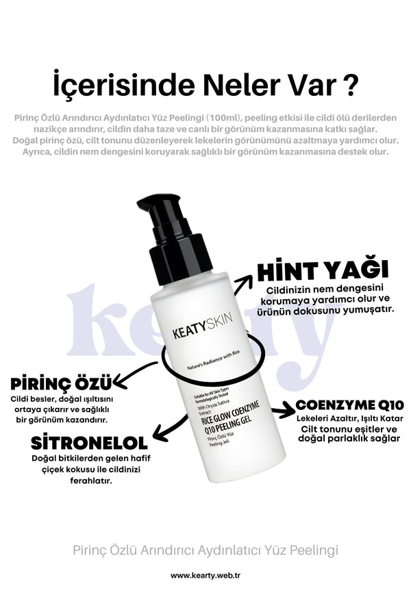 Cilt Beyazlatıcı Set | Peeling 100ml + Beyazlatıcı Krem 50ml