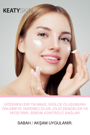 Karma & Normal Ciltlere Özel Günlük Nem Seti | Yağsız Nemlendirici Krem 50ml + Peeling 100ml + Milky Toner 200ml